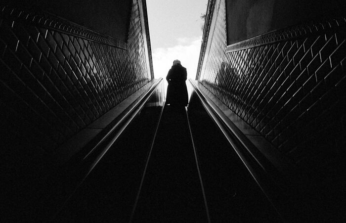 Toward The Light From The Series 'Shadow And Light' By Brice Weaver