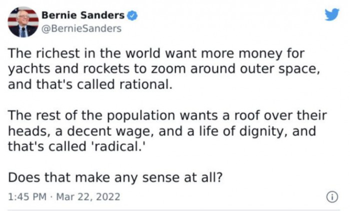 The line between rational and radical