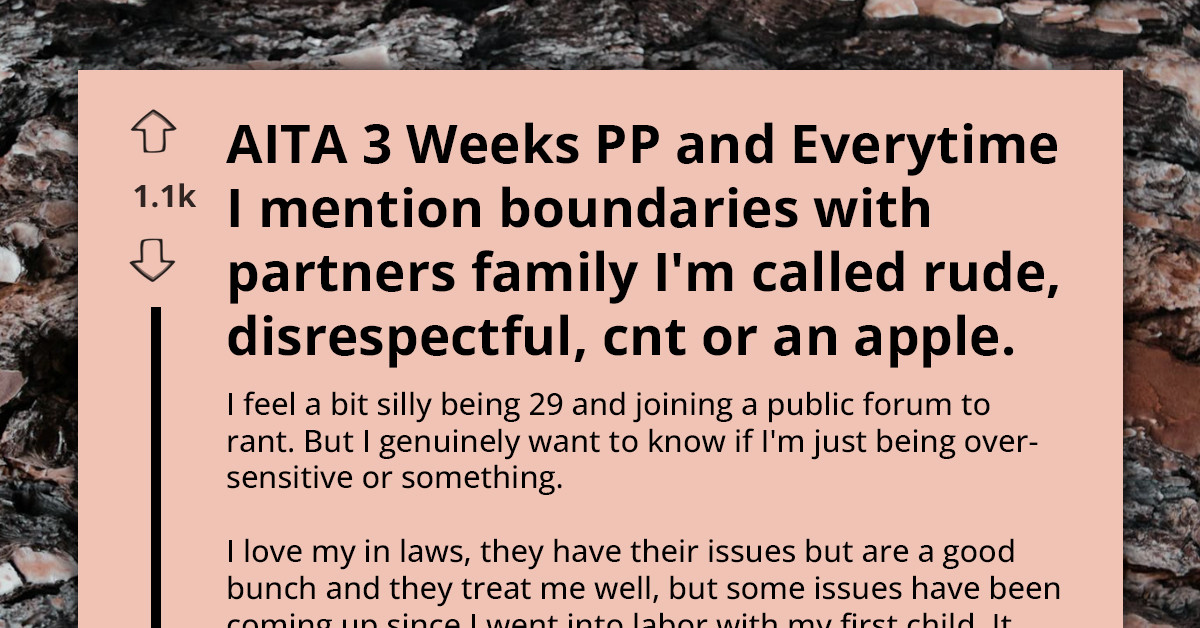 New Mom Called “Cruel” For Wanting Boundaries Three Weeks After Giving Birth