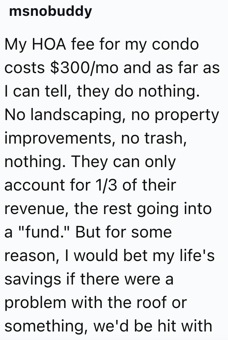 $300 a month?