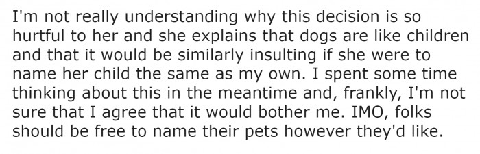Since his sister won't actually talk to him about it, OP is struggling to understand why she is so hurt by this