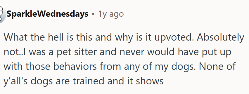 An experienced pet sitter says: