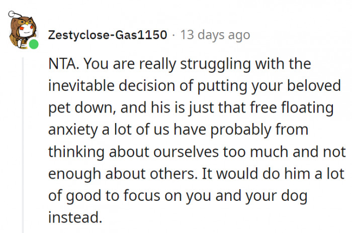 8. It wouldn't hurt to put a little bit of focus sometimes on other people