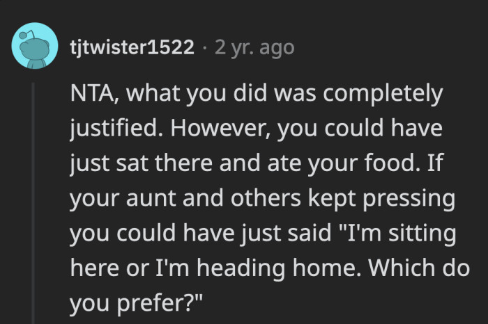 OP could have given them a choice with both outcomes possibly favorable to him