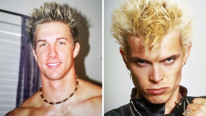 10. Spiky hair is a hairstyle in which the hair is styled into points.