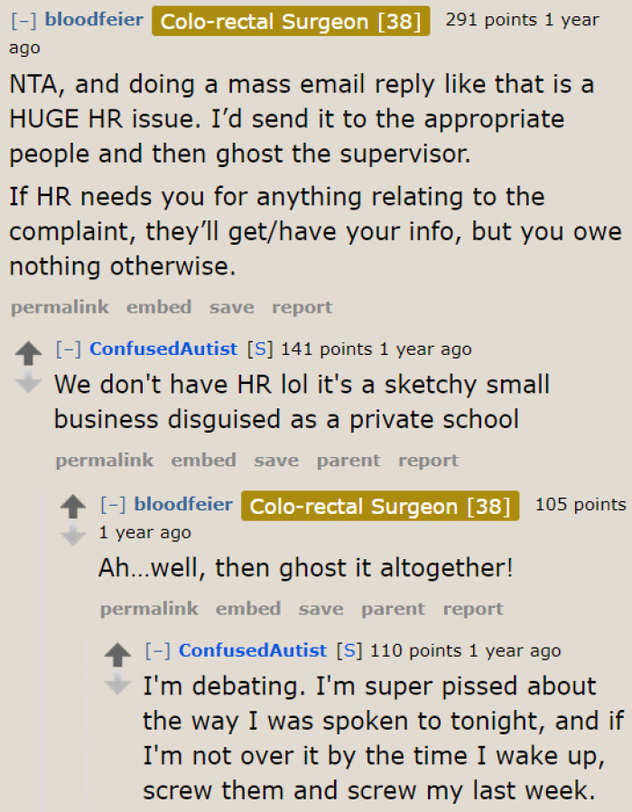 Unfortunately, there's no presence of HR within the company.