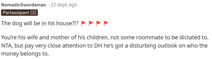 It seems that many people were calling out the actions of her husband.