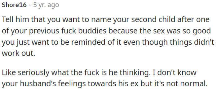 It may not be normal or healthy for OP's relationship.