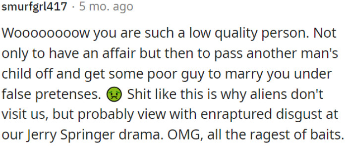 This Kind of Behavior Is Shameful