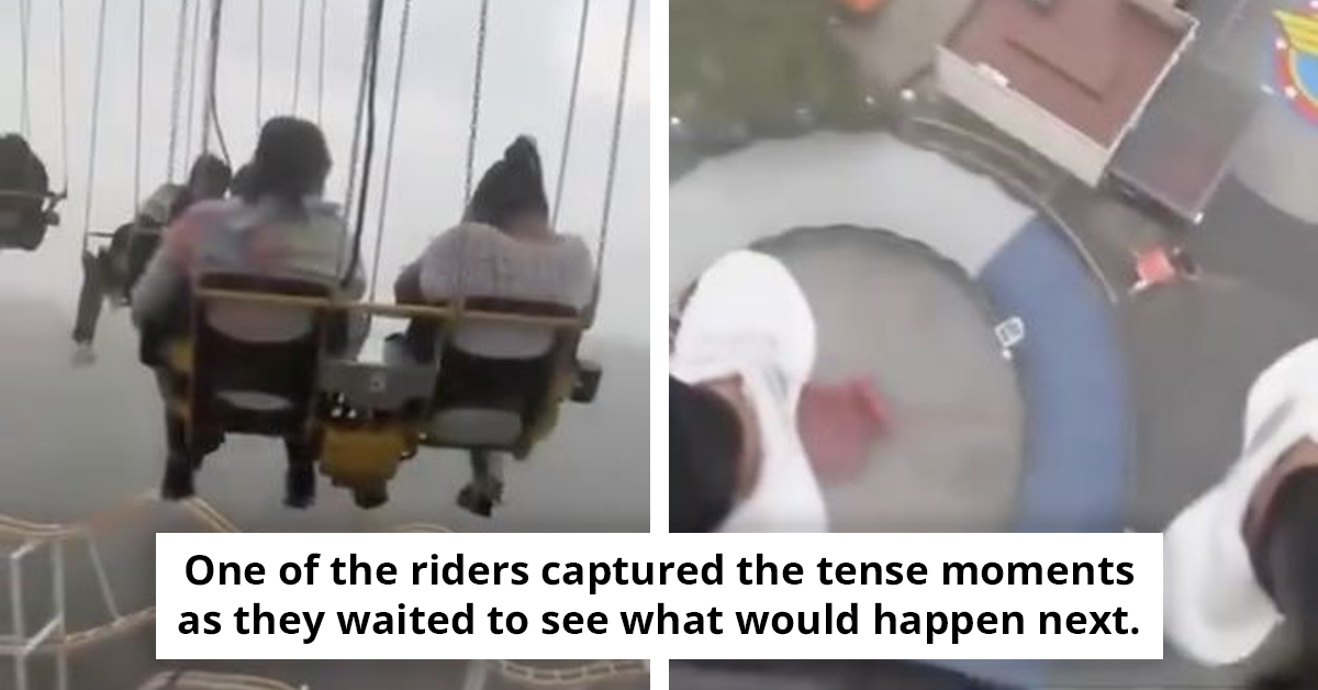 Fairgoers Left Hanging 200 Feet In The Air On Ride During Severe Weather