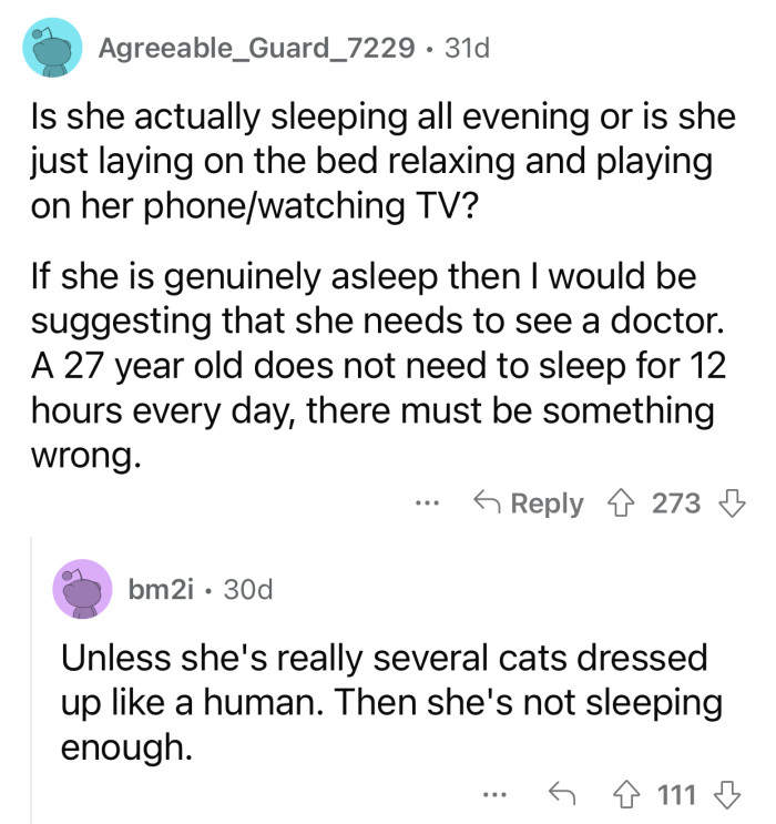 It's only normal for a cat to sleep that long.
