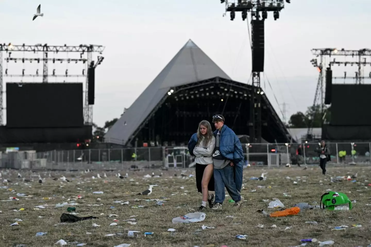 Judging by the aftermath, you can tell this Glasto’s crowd didn’t hold back on the fun