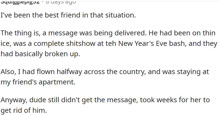 This Redditor had a similar role as this 