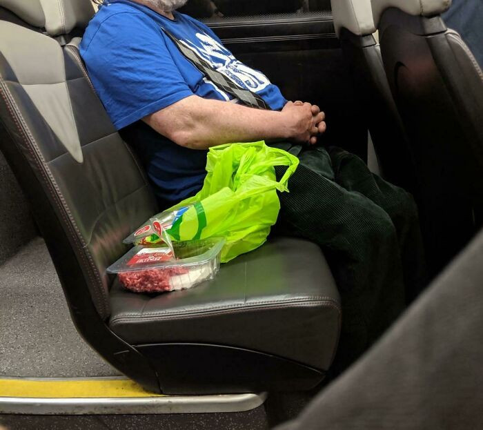 "A Friend Saw Someone Last Night On The Witchway Bus Eating A Pack Of Raw Mince Meat And Then He Opened A Pack Of Raw Pork Chops Too. Quite The Dinner"