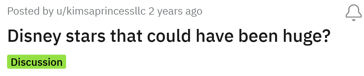 The Redditor asked which Disney stars 