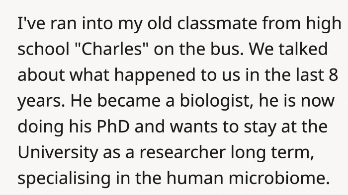 Was OP an a**hole for sharing their compensation after Charles acted all condescending? Read the full post below: