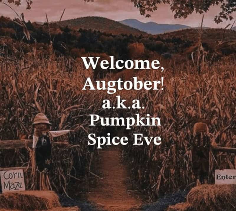 8. The pumpkin spice eve
