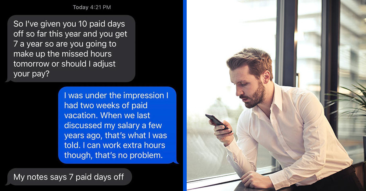 Man Quits Job After Boss Disregards Their Verbal Agreement, Teaches Others To Have Everything In Writing