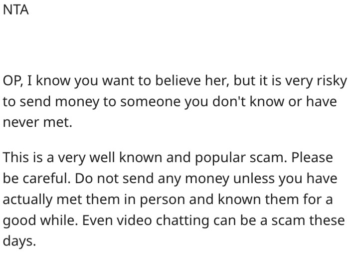 11. Scams are prevalent nowadays.