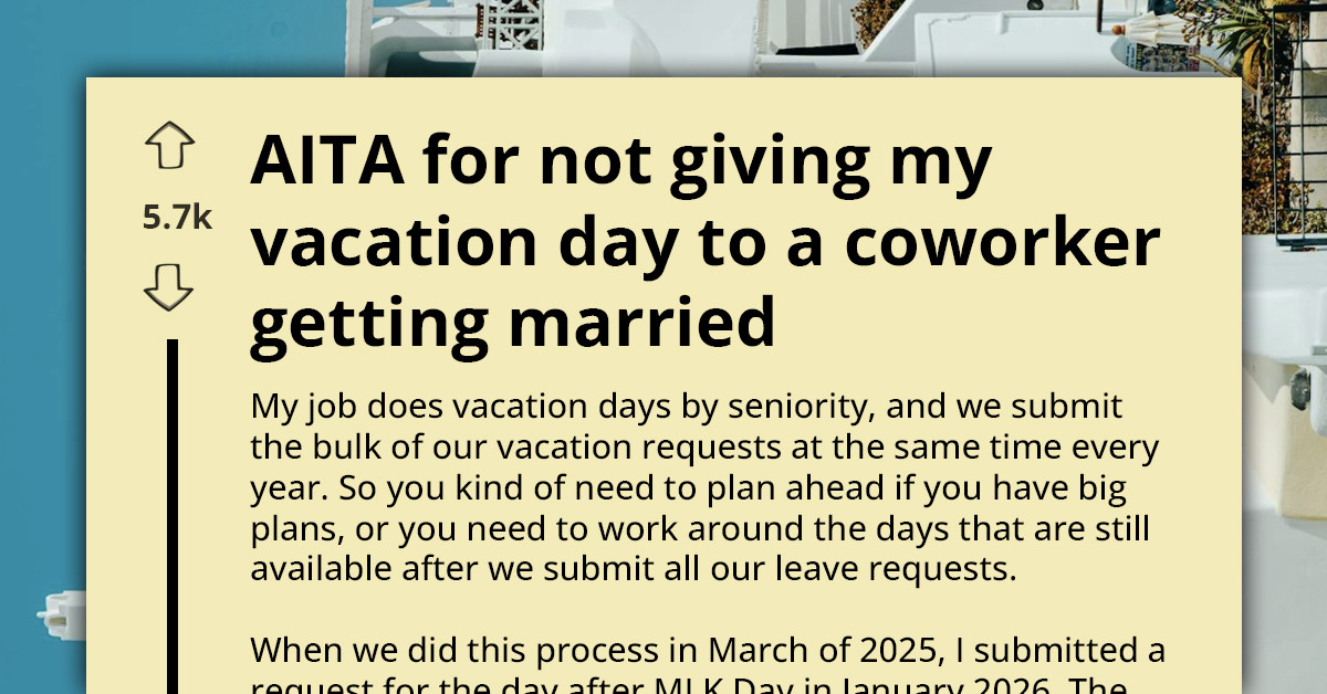 She Booked Her Vacation Year In Advance, And Still Became The Office Villain - One Redditor’s Very Awkward Office Fallout