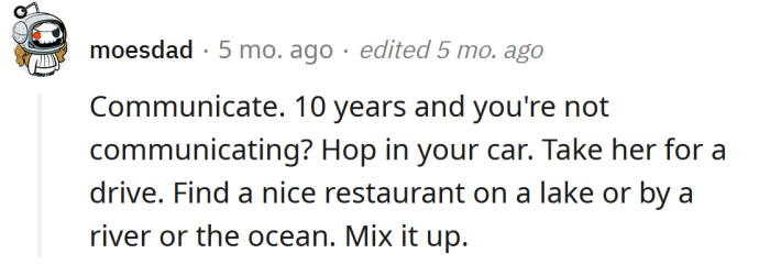 Communication is key.