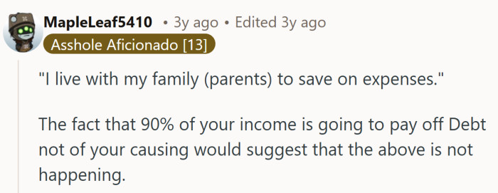 So much for “saving on expenses,” turns out his budget packed its bags before he did.
