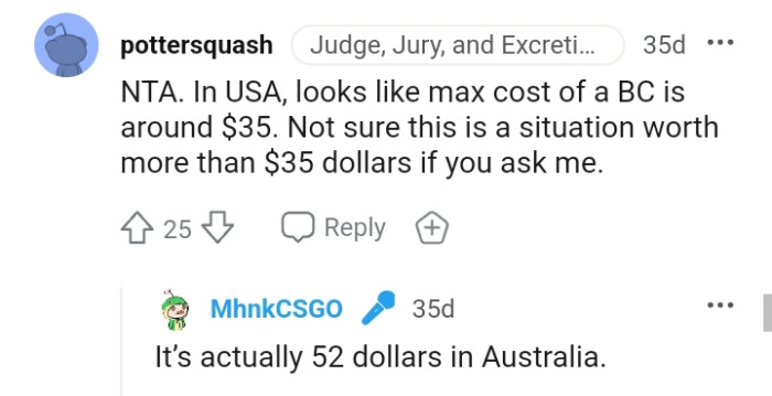 Now, the worth discussion begins