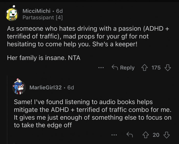 OP's girlfriend is definitely a keeper.