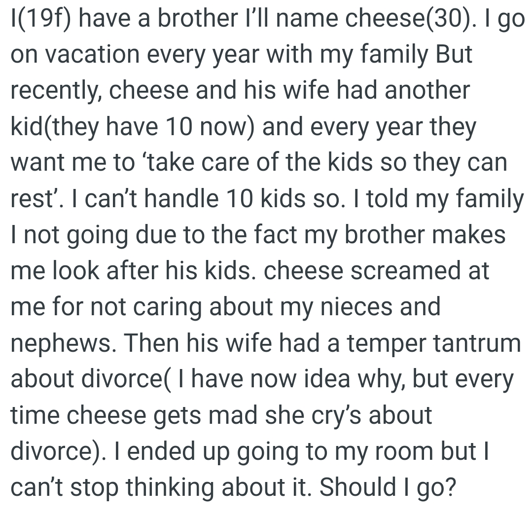 And the story kicks off...