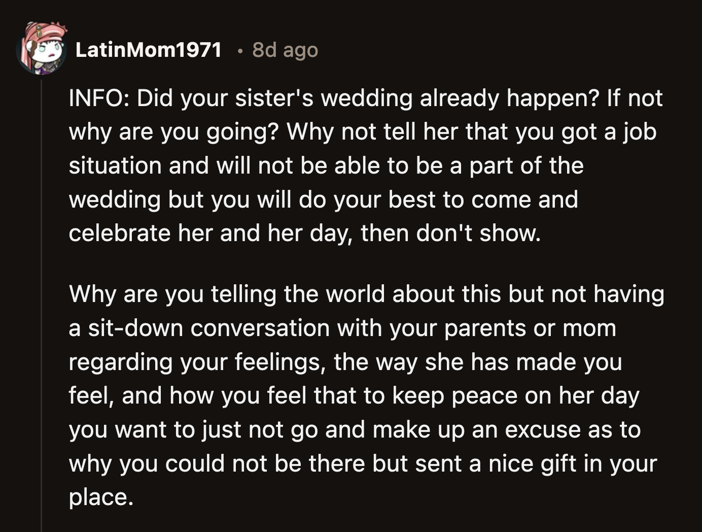 Redditors had a lot of questions for OP.