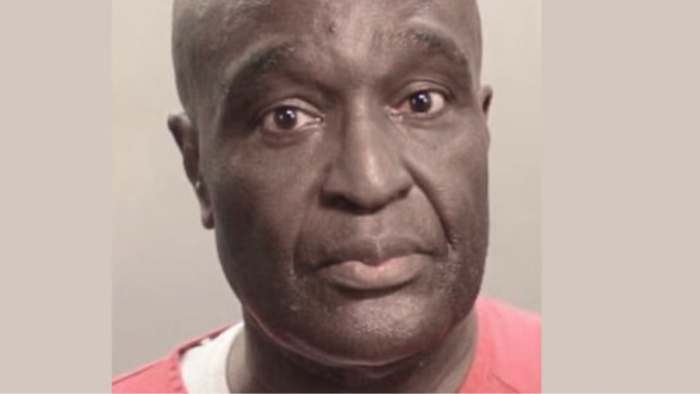 Courtroom headline referencing Braddy’s criminal history and Florida death penalty vote