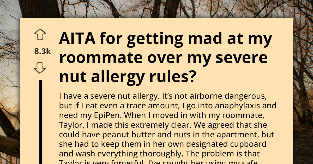 Roommate With a Nut Allergy Locks Her Kitchen Supplies After Repeated Safety Violations