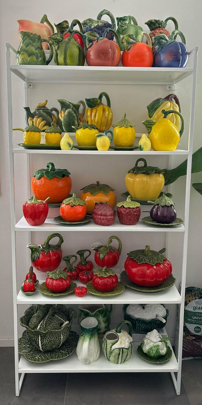 8. My Ceramic Fruit Collection