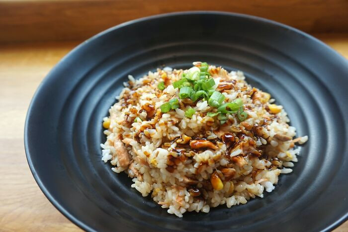 Fried rice is the best, and it can be a whole meal on its own.
