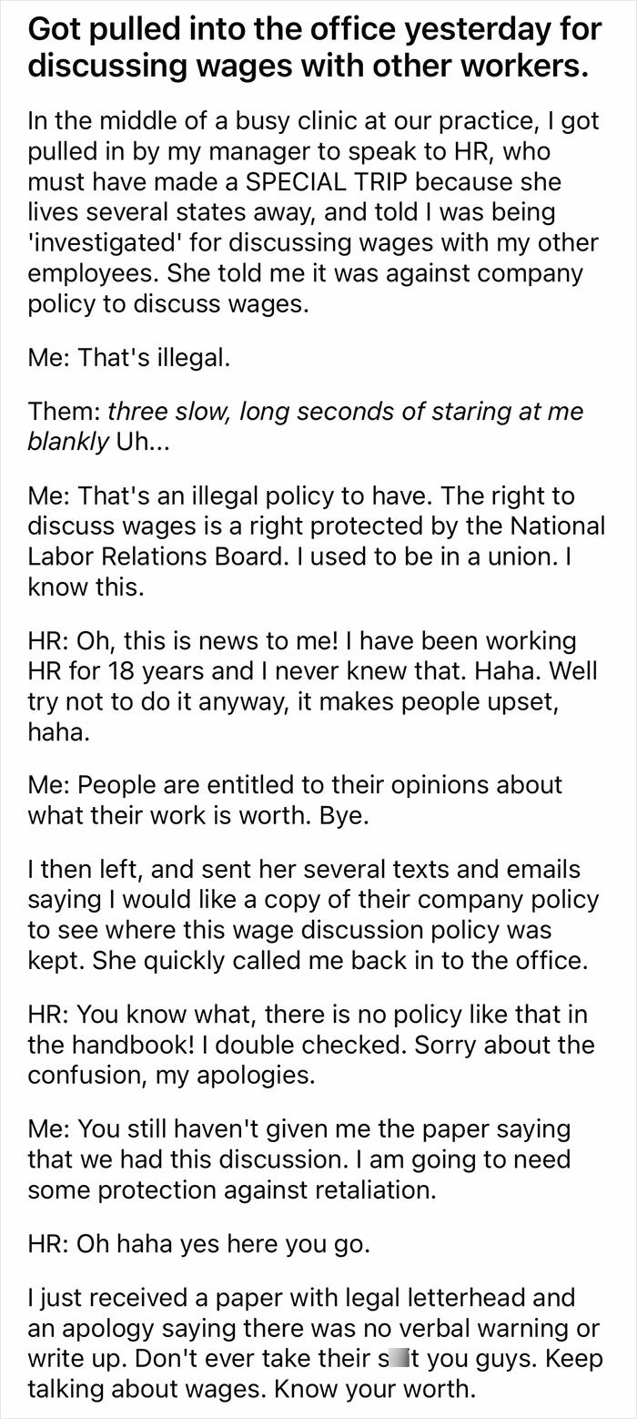 18. Sounds Like They Have Acted Illegally And Don’t Want The Boat Rocked