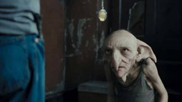 19. The elves are merely servants in Harry Potter and the Goblet of Fire.