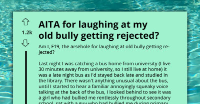 Moment Teen Felt Bad For Laughing At Her Old Bullies As They Made A Fool Of Themselves On The Bus