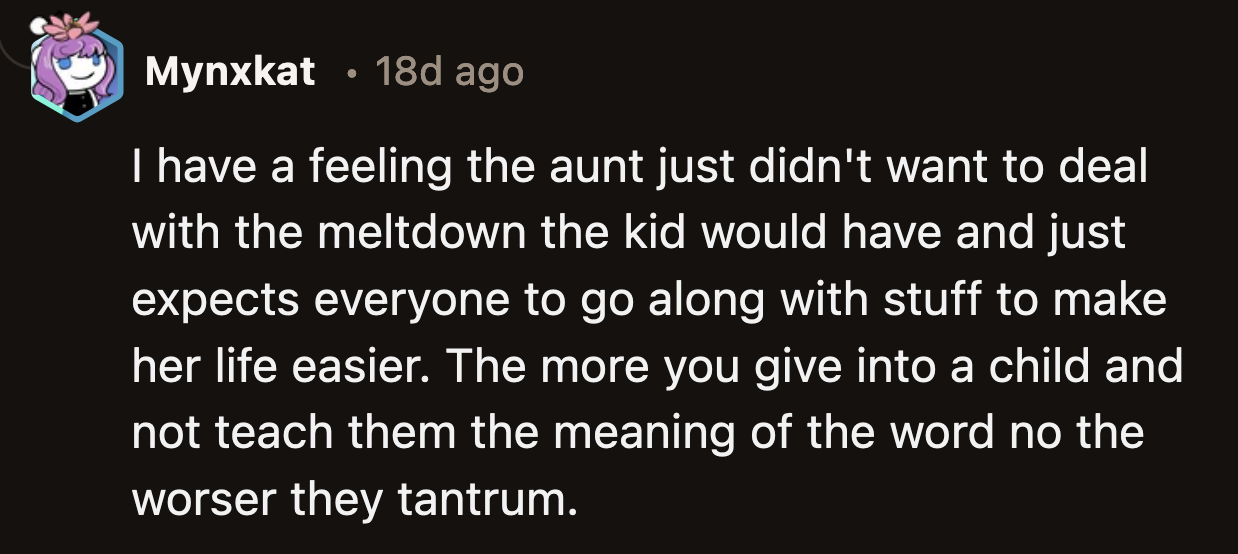 Why should everyone else suffer due to her poor parenting?