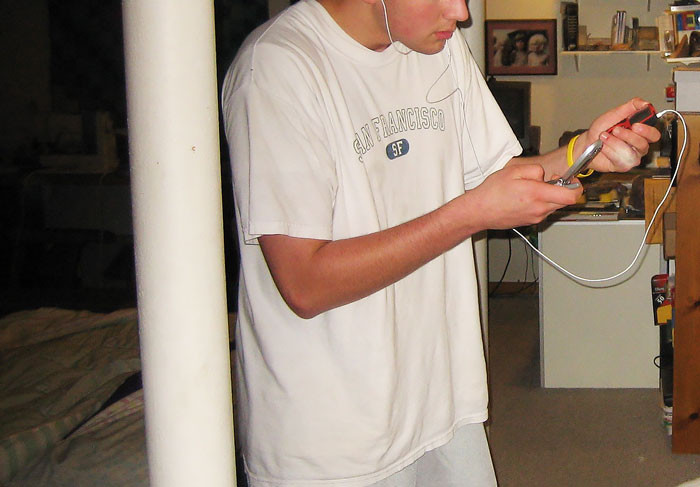 The OP's boyfriend hung up the phone which left her wondering if this is the end