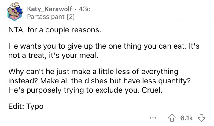 Here's how the Reddit community reacted to  u/flatsheepherder6311's post: