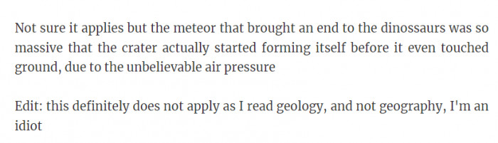 1. Though this isn't what we asked for, it is still super interesting.