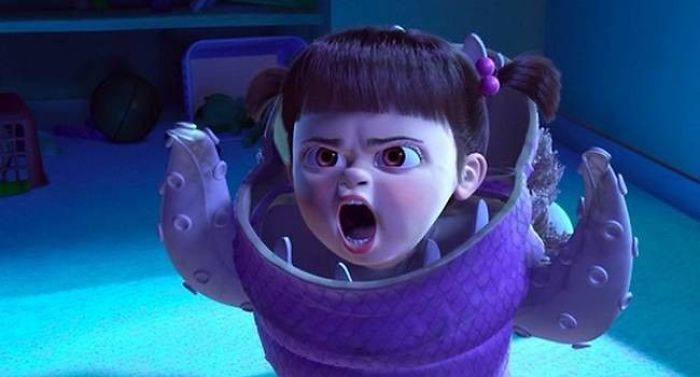29. For Monsters Inc. (2001) Due To Mary Gibbs Who Played Boo Being So Young, It Was Difficult To Get Her To Stay In The Recording Booth To Perform Her Lines. So They Decided To Follow Her Around With A Microphone And Cut Her Lines Together Using The Random Things/Noises She Say Whilst Playing