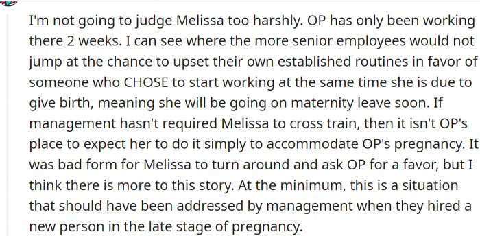 This Redditor is also right. Maybe there is more to this story.