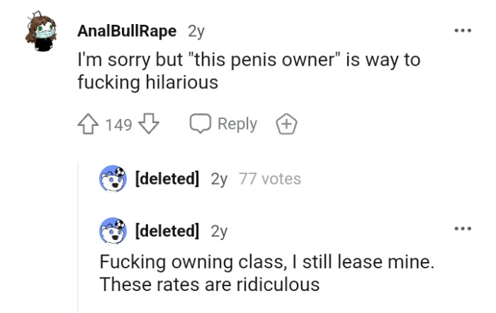 The name the woman used is so funny to this Redditor