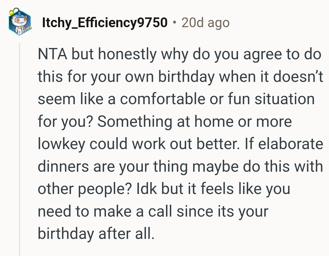 It's the OP's birthday after all