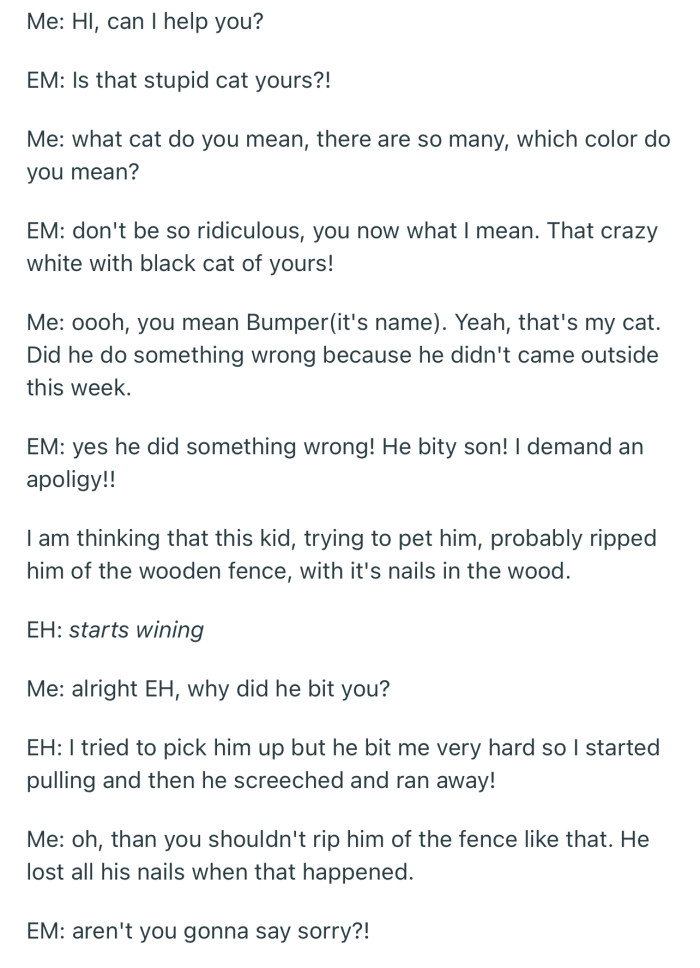 Here’s how the conversation went