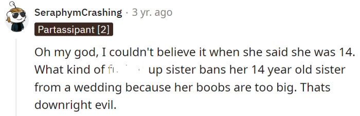 That's downright evil