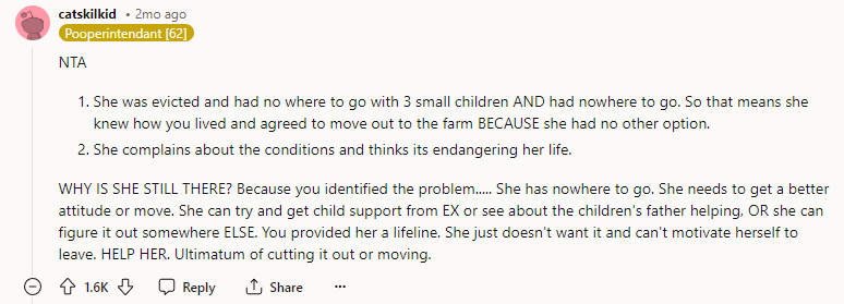 Why Is She Still There?