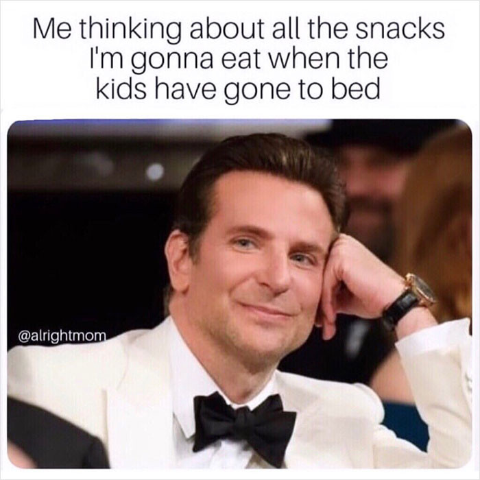 30. This is why many parents binge eat.