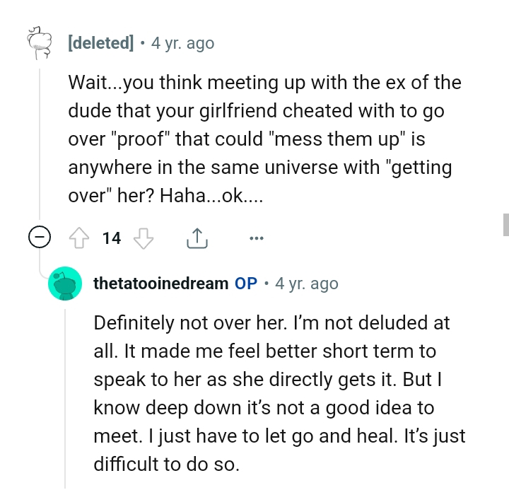 The OP says he's not deluded at all